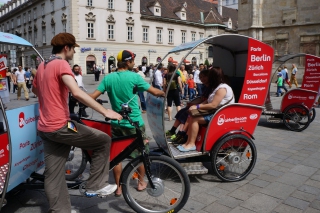 Rikscha Taxi in Wien